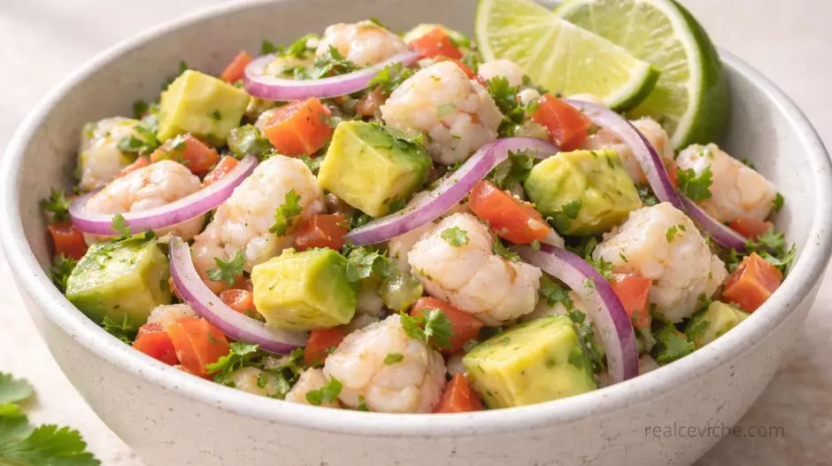 Shrimp ceviche with avocado Shrimp ceviche with avocado